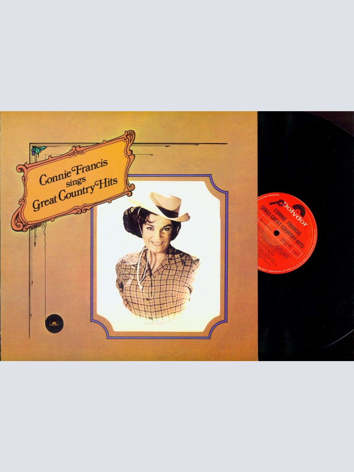 LP--Connie Francis – Connie Francis Sings Great Country Hits