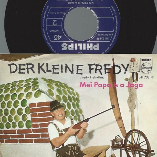 7" Der Kleine Fredy – Mei Papa Is A Jaga