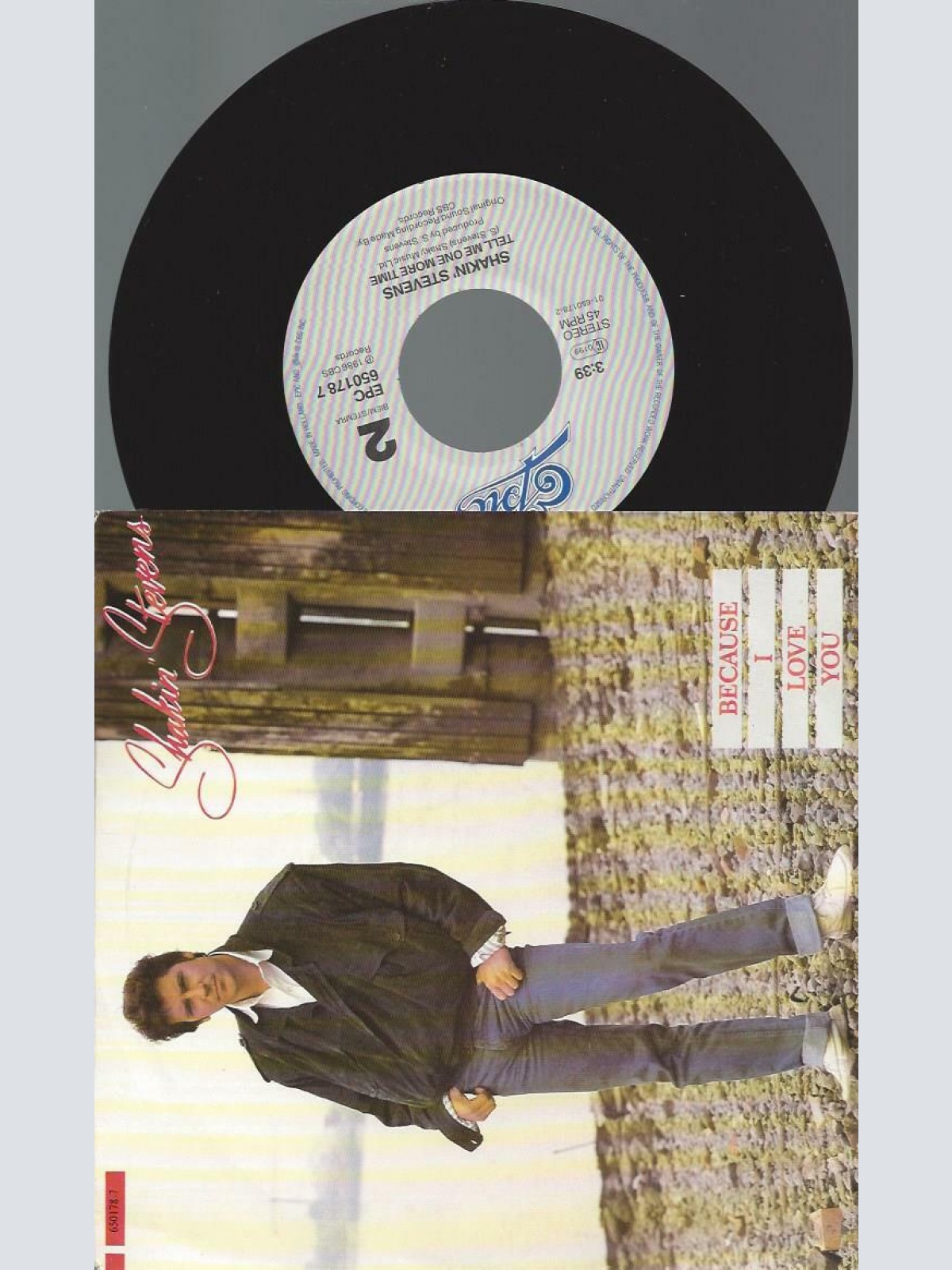 7" Shakin' Stevens – Because I Love You