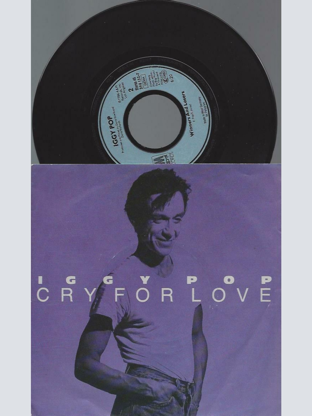 7" Iggy Pop – Cry For Love