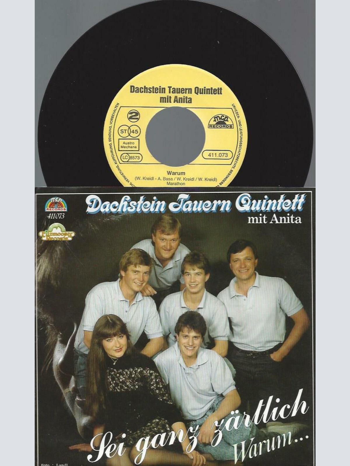 7" Dachstein Tauern Quintett //  Sei ganz zärtlich  //NM