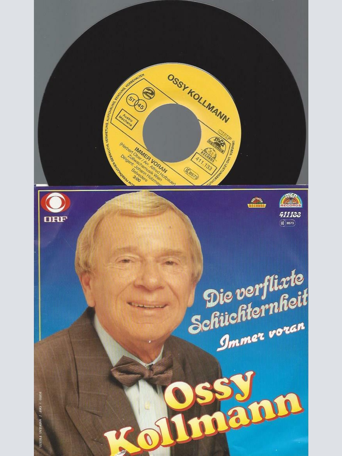 7" Ossy Kollmann – Die Verflixte Schüchternheit    // NM