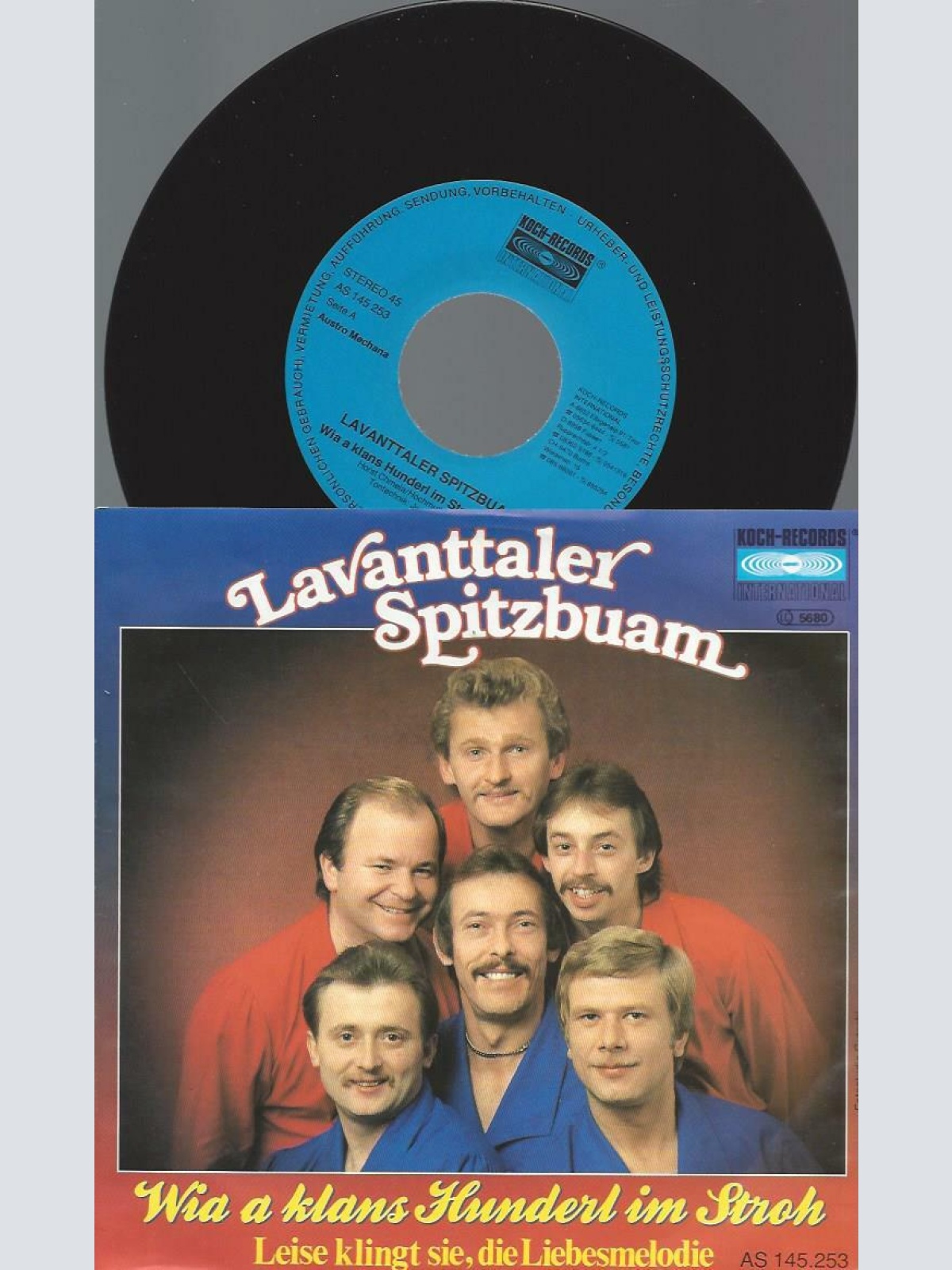 7" Lavanttaler Spitzbuam – Wia A Klans Hunderl Im Stroh //NM