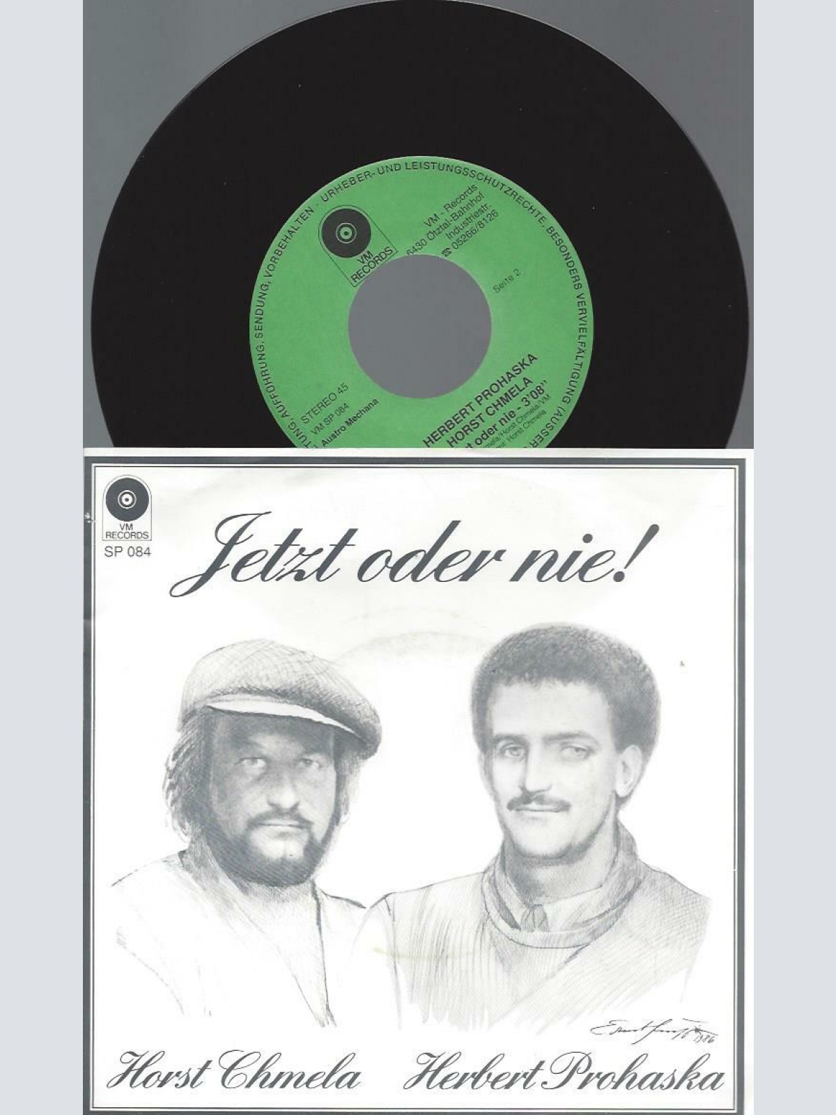 7" Herbert Prohaska & Horst Chmela – Freund Sein