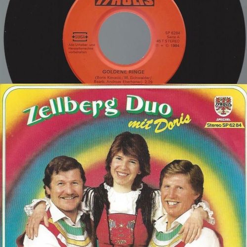 7" Zellberg Duo Mit Doris – Goldene Ringe //NM
