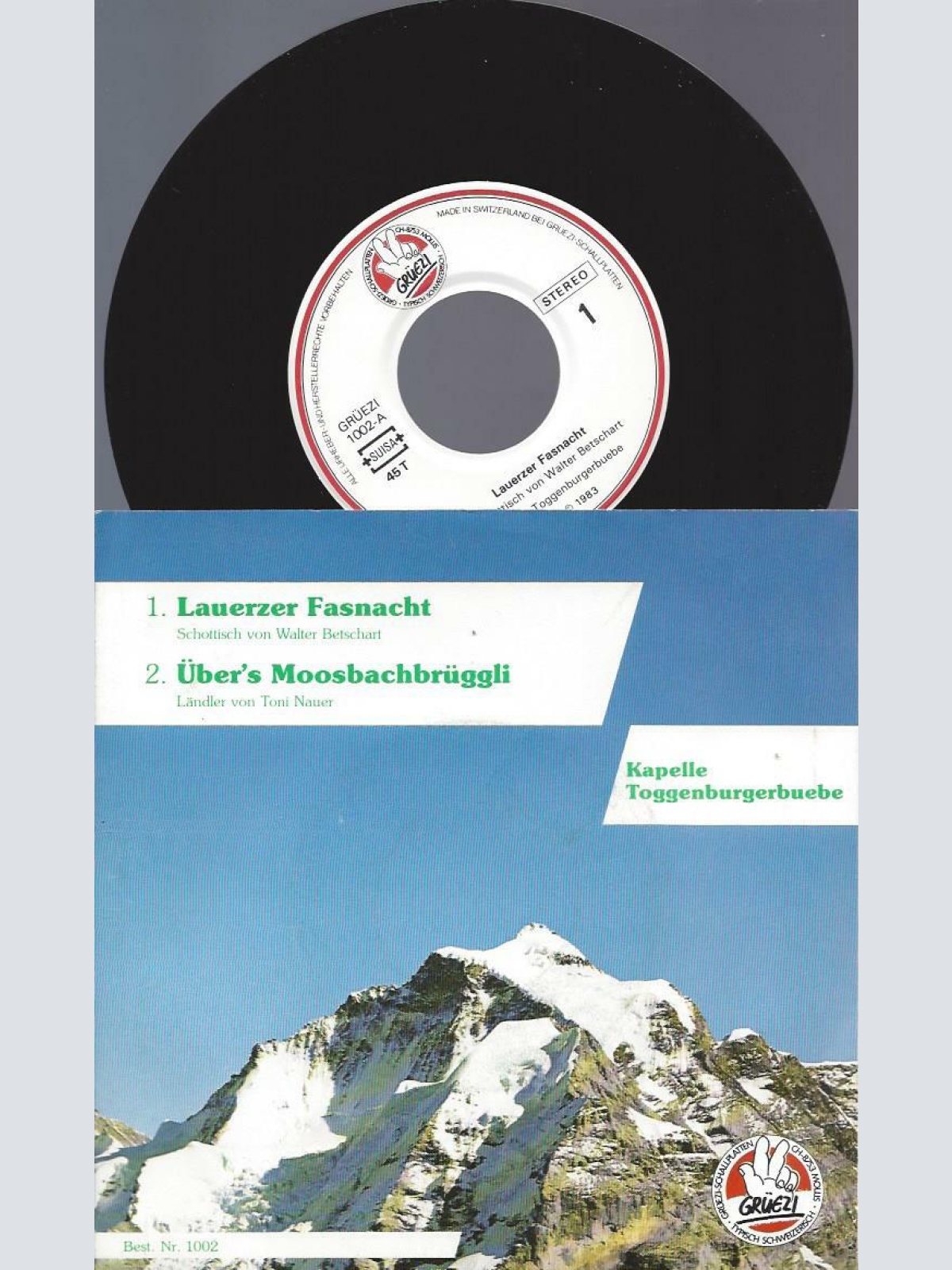 7" Kapelle Toggenburgerbuebe – Lauerzer Fasnacht //  NM