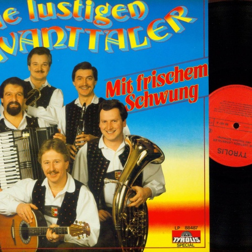 LP--Die Lustigen Lavanttaler – Mit Frischem Schwung    // NM