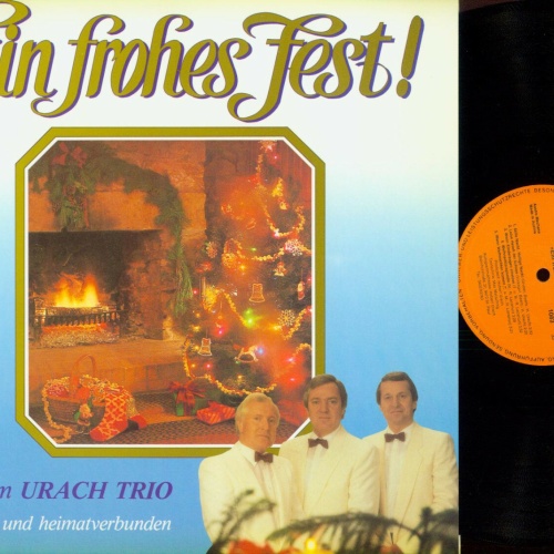LP--Urach Trio – Ein Frohes Fest (Besinnlich Und Heimatverbunden) M/ NM