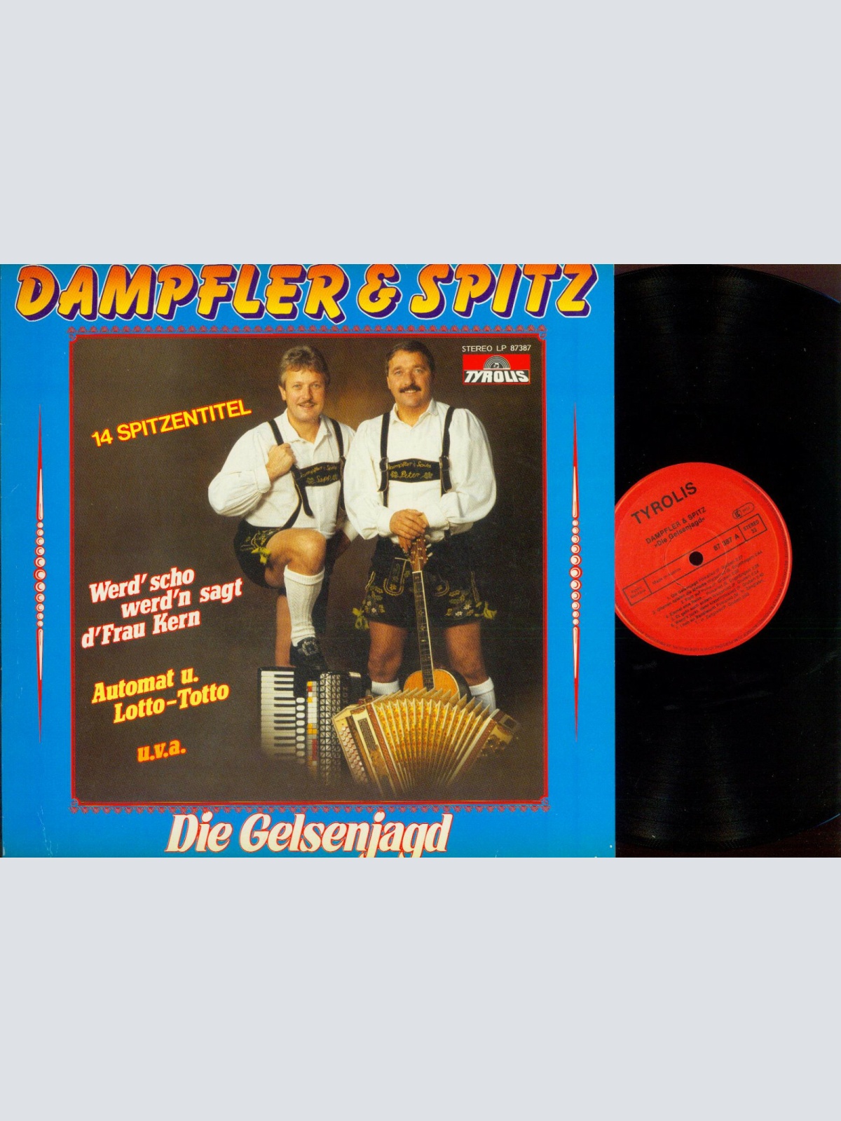 LP--Dampfler & Spitz //  Die Gelsenjagd // M // NM
