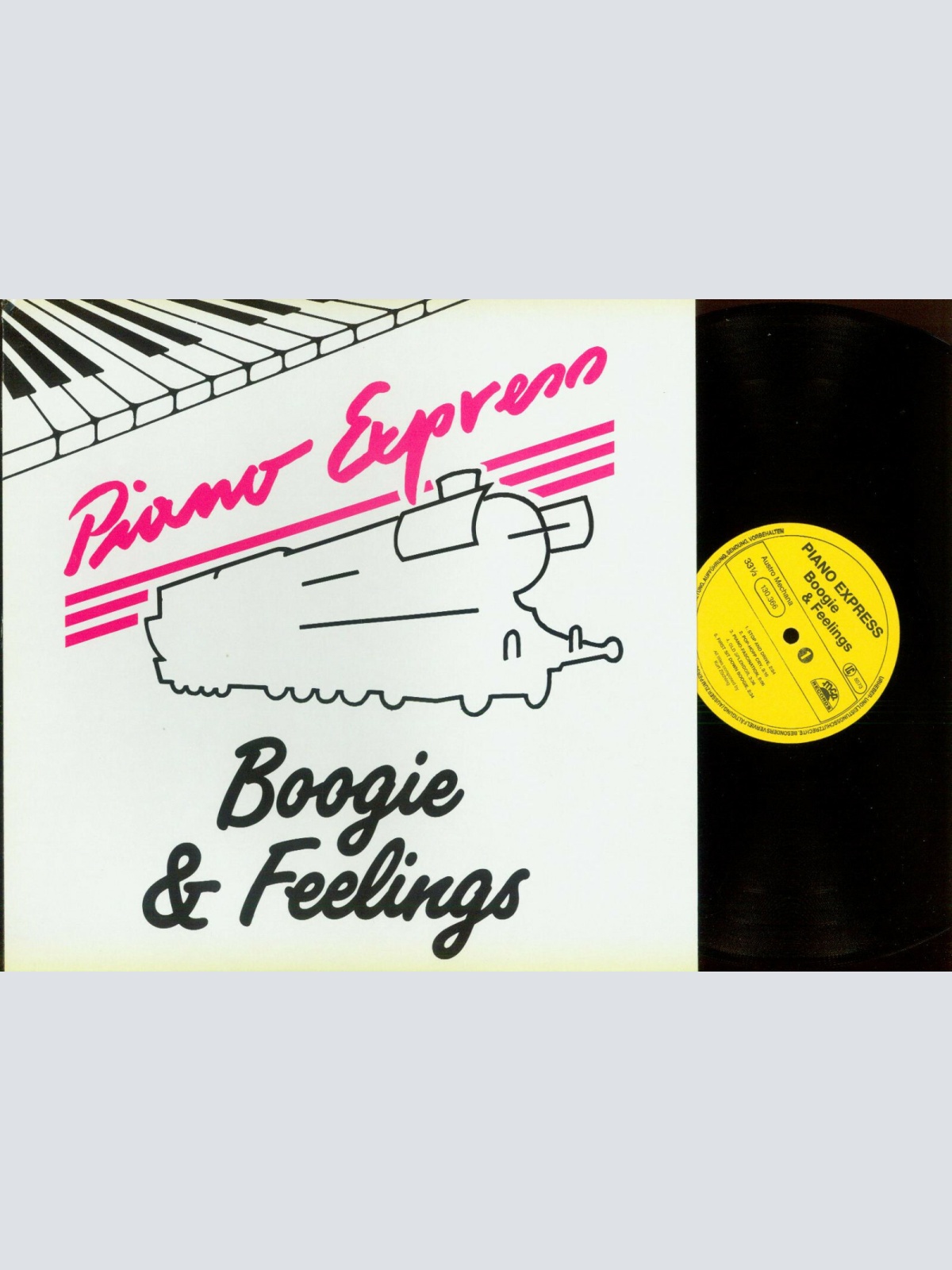 LP--Piano-Express – Boogie & Feelings  //