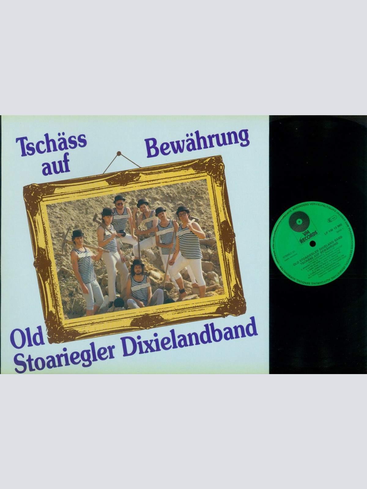 LP--Old Stoariegler Dixielandband – Tschäss Auf Bewährung   //   M /NM