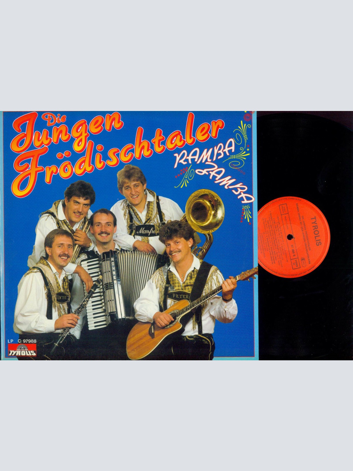 LP--Die jungen Frödischtaler -- Ramba Zamba    / M/ NM