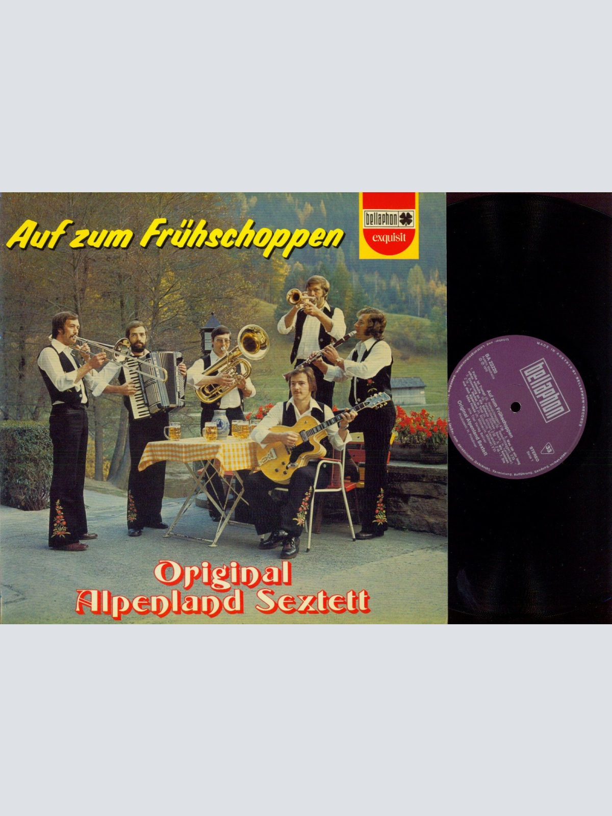 LP-- Original Alpenland Sextett – Auf Zum Frühschoppen // M /