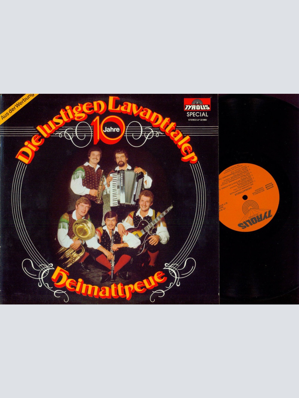 LP-- Die lusitigen Lavanttaler  // 10 Jahre      // M//NM