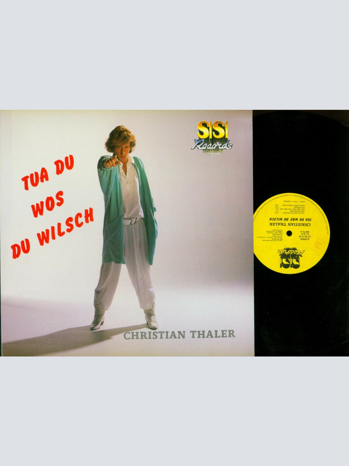 LP-Christian Thaler   / Tua Du  wos du Wilsch // M /NM