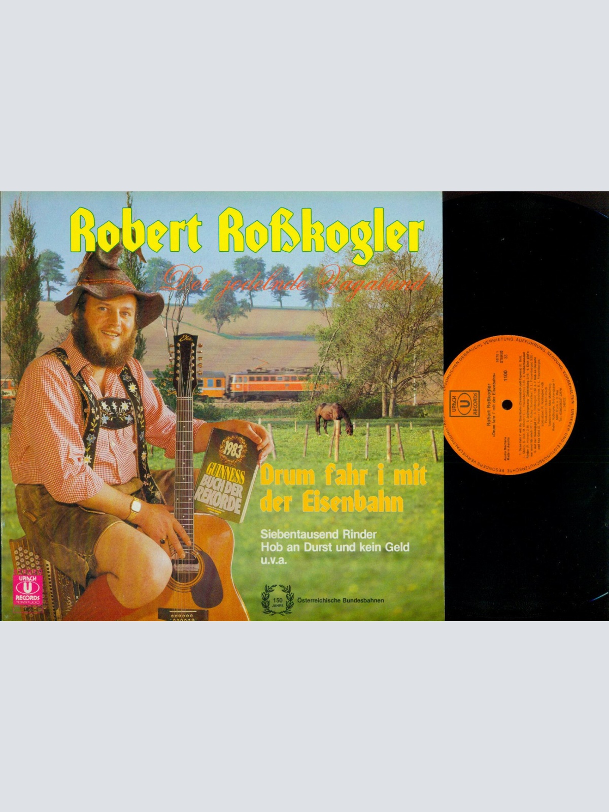 LP--Robert Roßkogler // Der jodelnde Vagabund