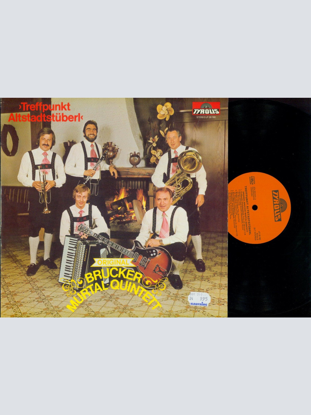 LP--Original Brucker Murtal Quintett   // Treffpunkt Altstadtstüberl