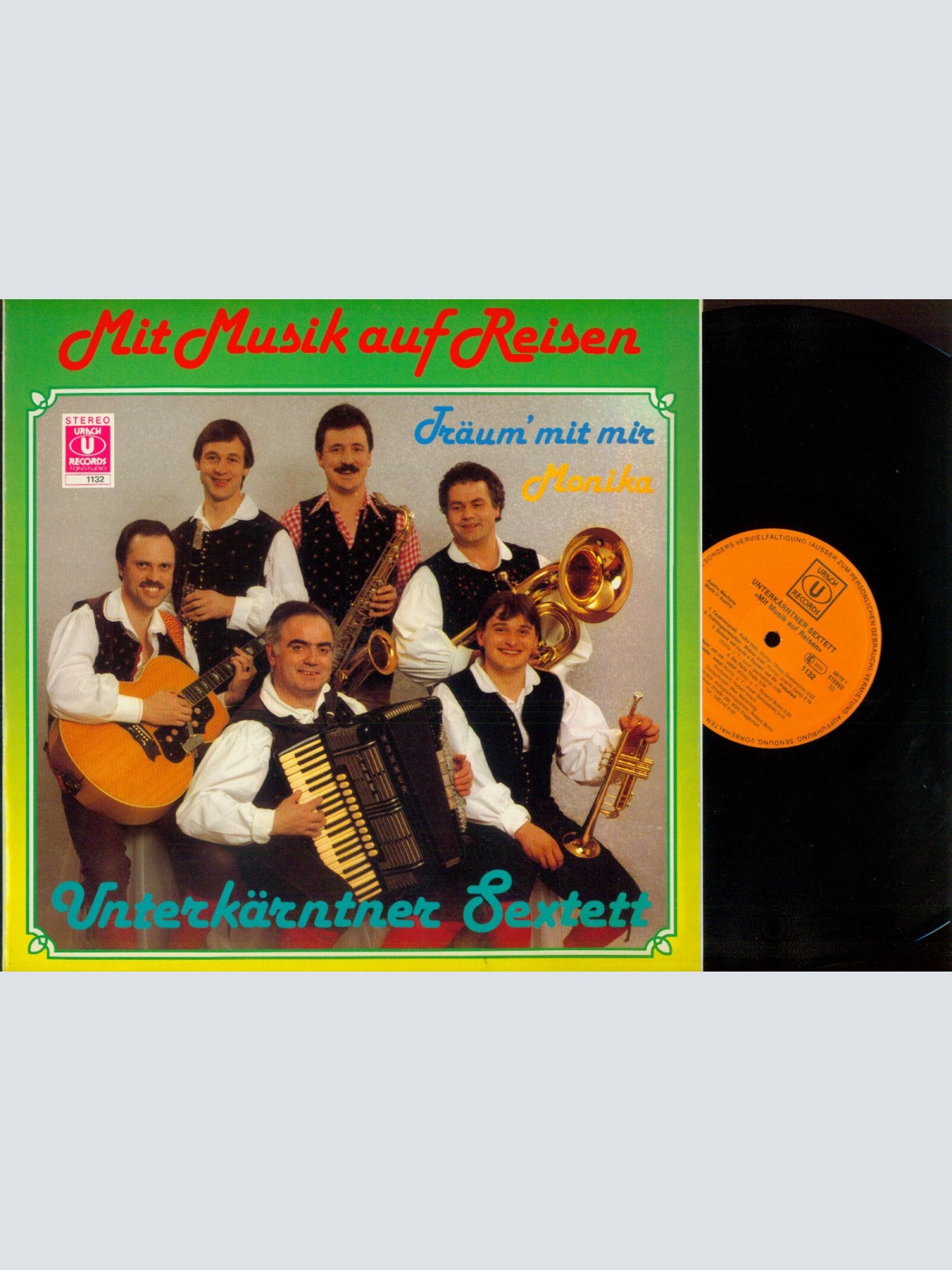 LP--Unterkärntner Sextett – Mit Musik Auf Reisen