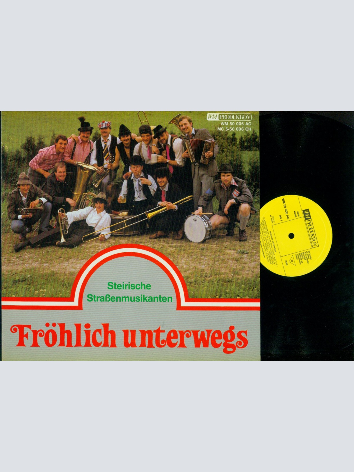 LP-- Steirische Strassenmusikanten  // Fröhlich unterwegs // //NM