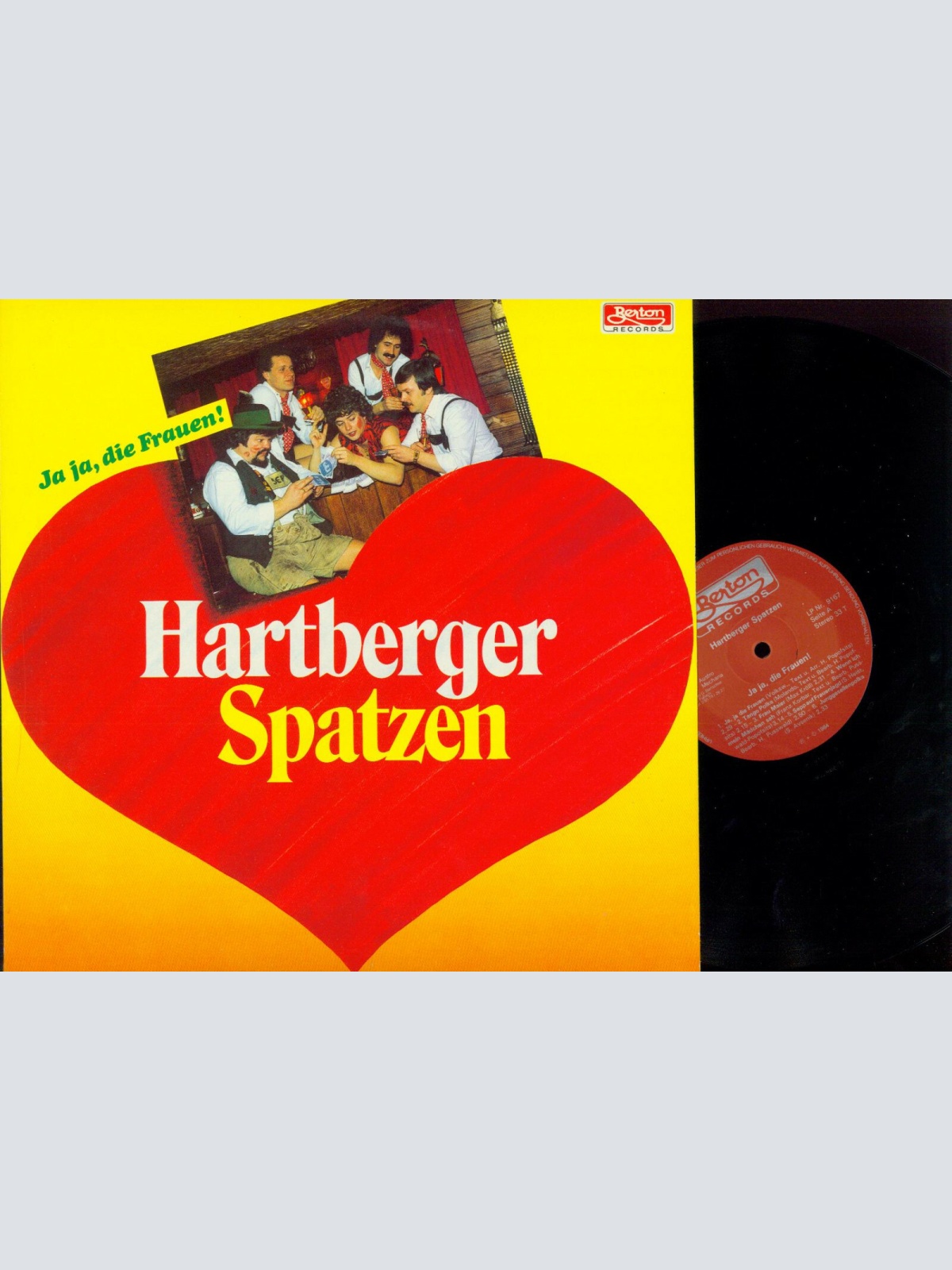 LP--Hartberger Spatzen – Ja Ja, Die Frauen!  //    //NM