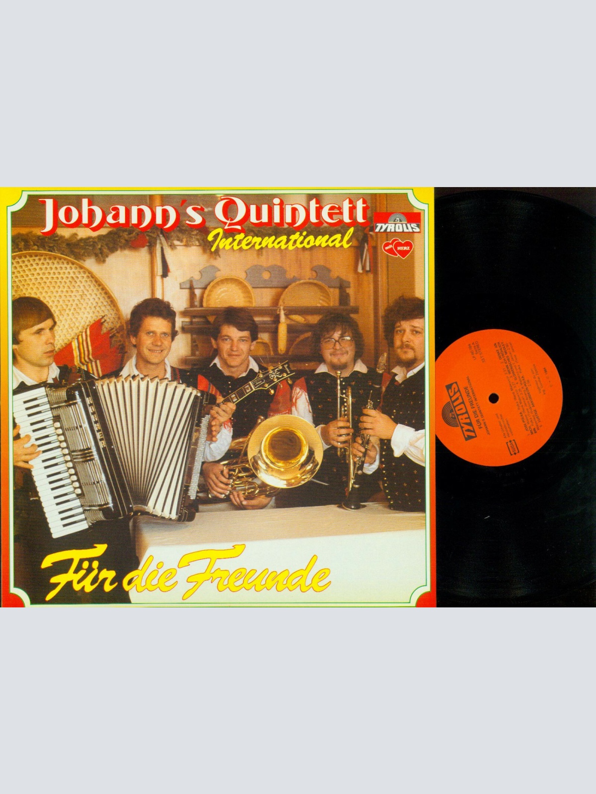 LP-- Johann's Quintett International – Für Die Freunde  //    //NM