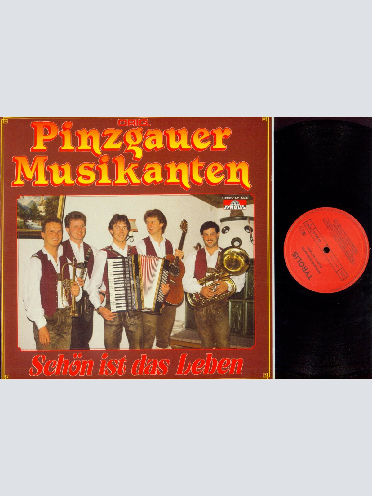 LP-- Pinzgauer Musikanten  // Schön ist das Leben  //    //NM