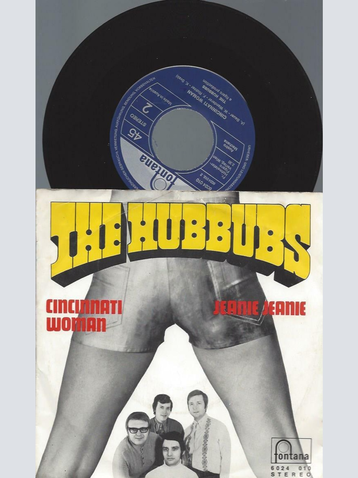 7" The Hubbubs – Jeanie Jeanie