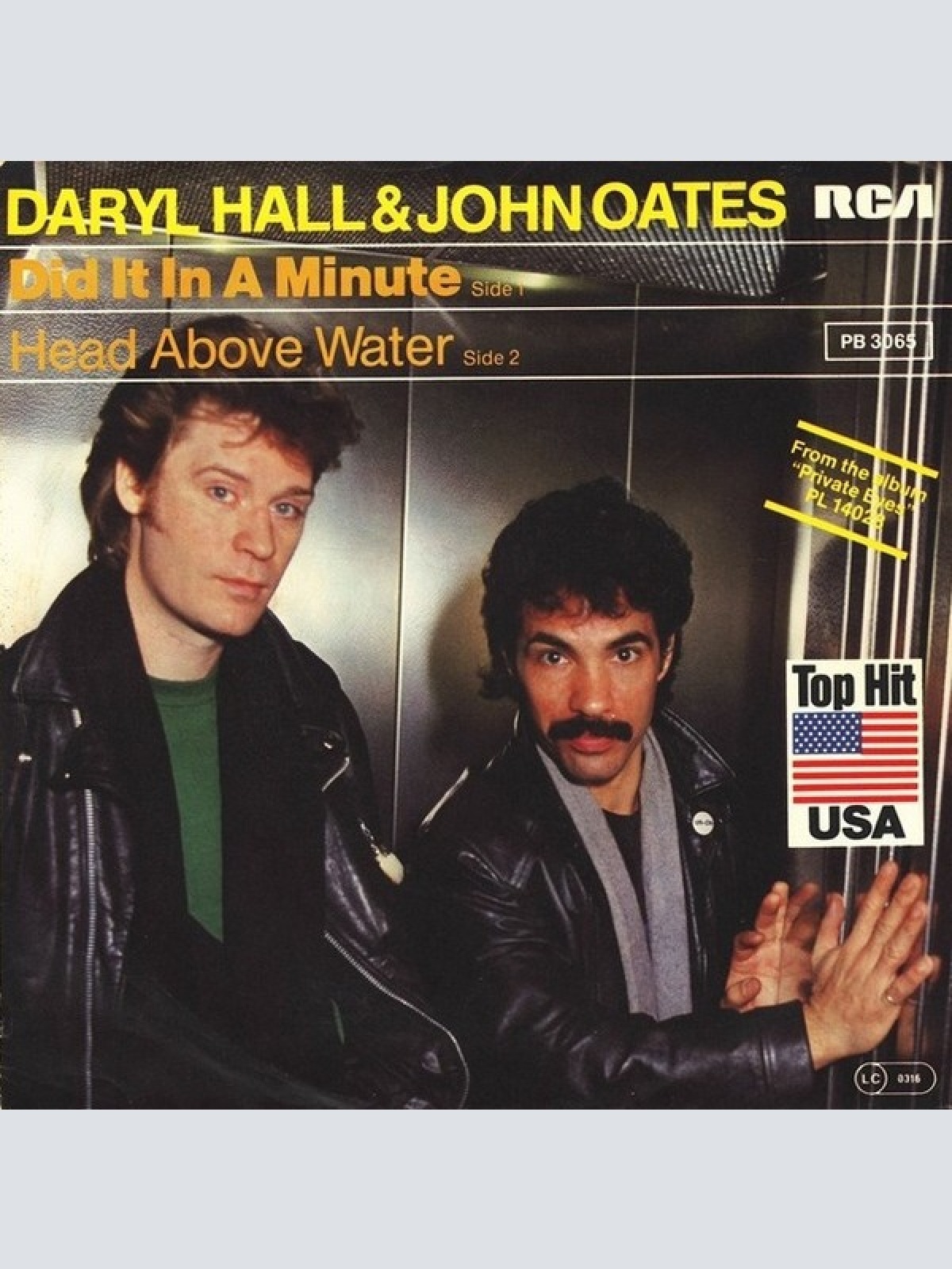 7", Single Daryl Hall & John Oates - Did It In A Minute