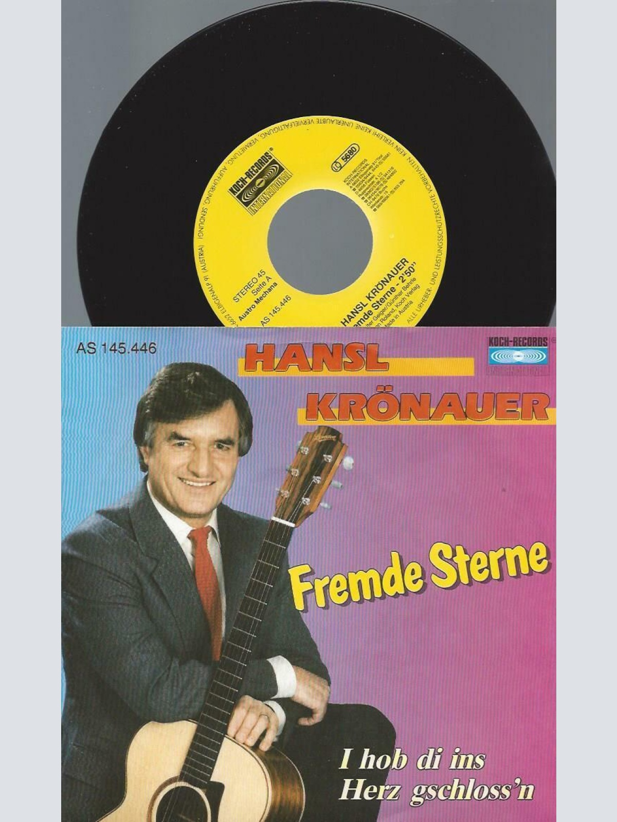 7" Hansl Krönauer – Fremde Sterne