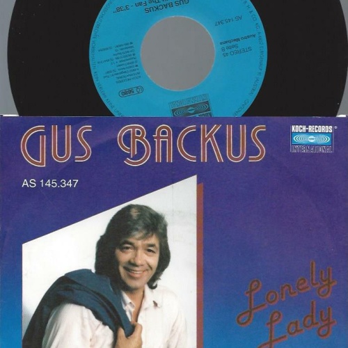 7" Gus Backus – Lonely Lady
