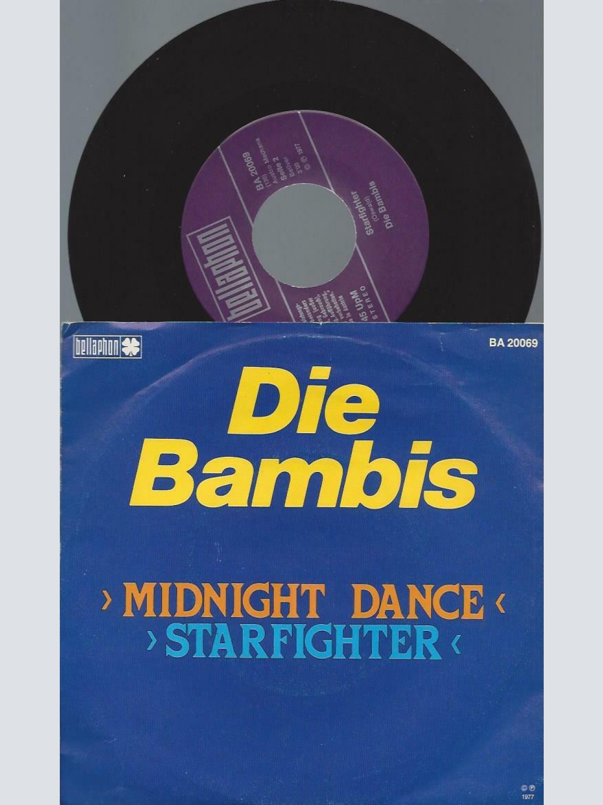 7"  Die Bambis – Midnight Dance