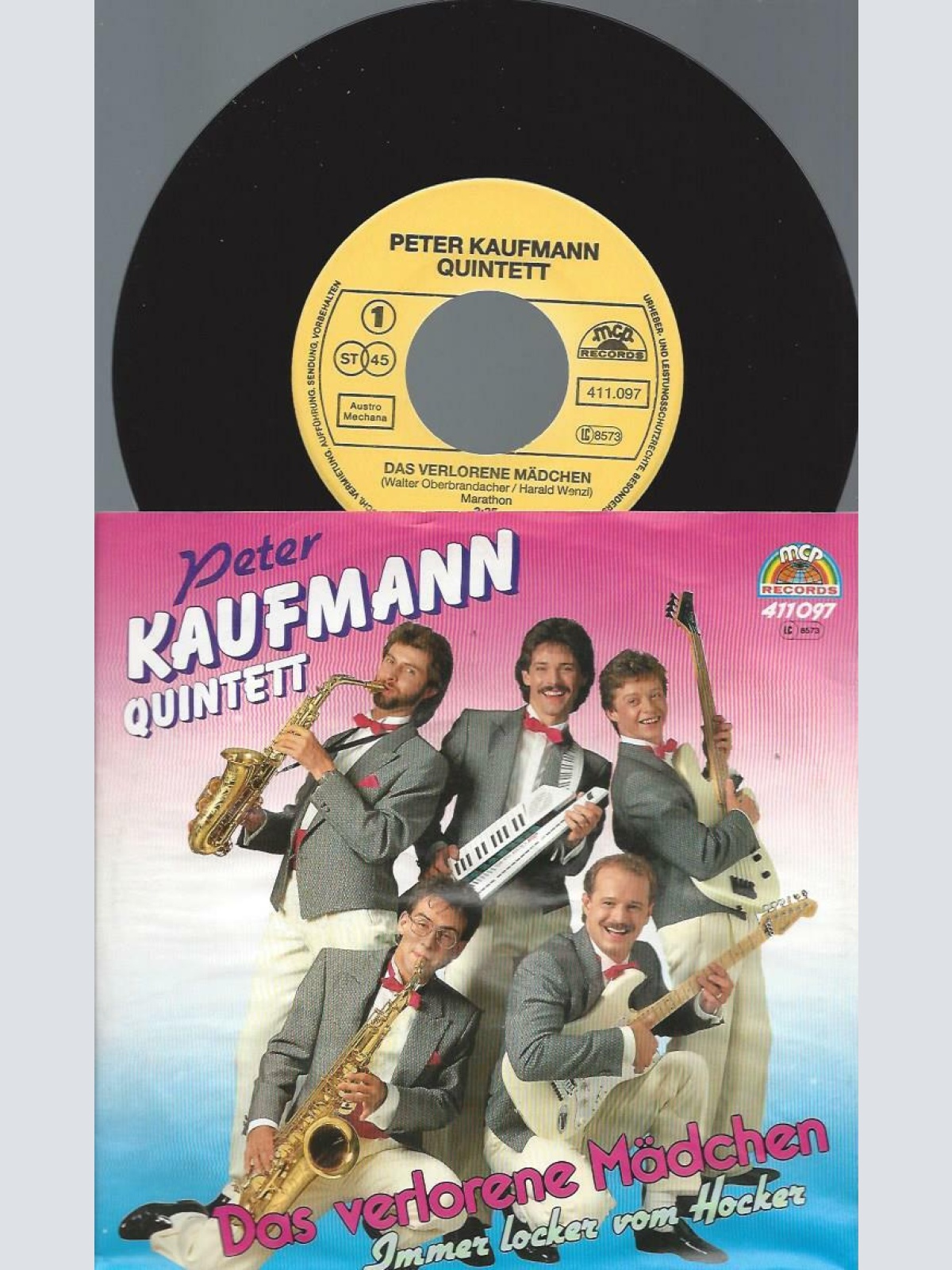 7" Peter Kaufmann Quintett – Das Verlorene Mädchen