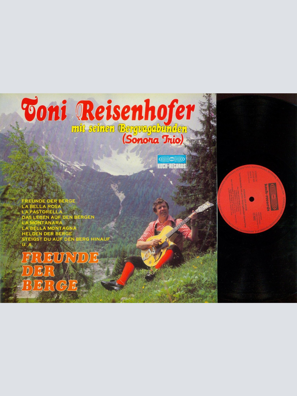 LP-Toni Reisenhofer  // Freunde der Berge //NM
