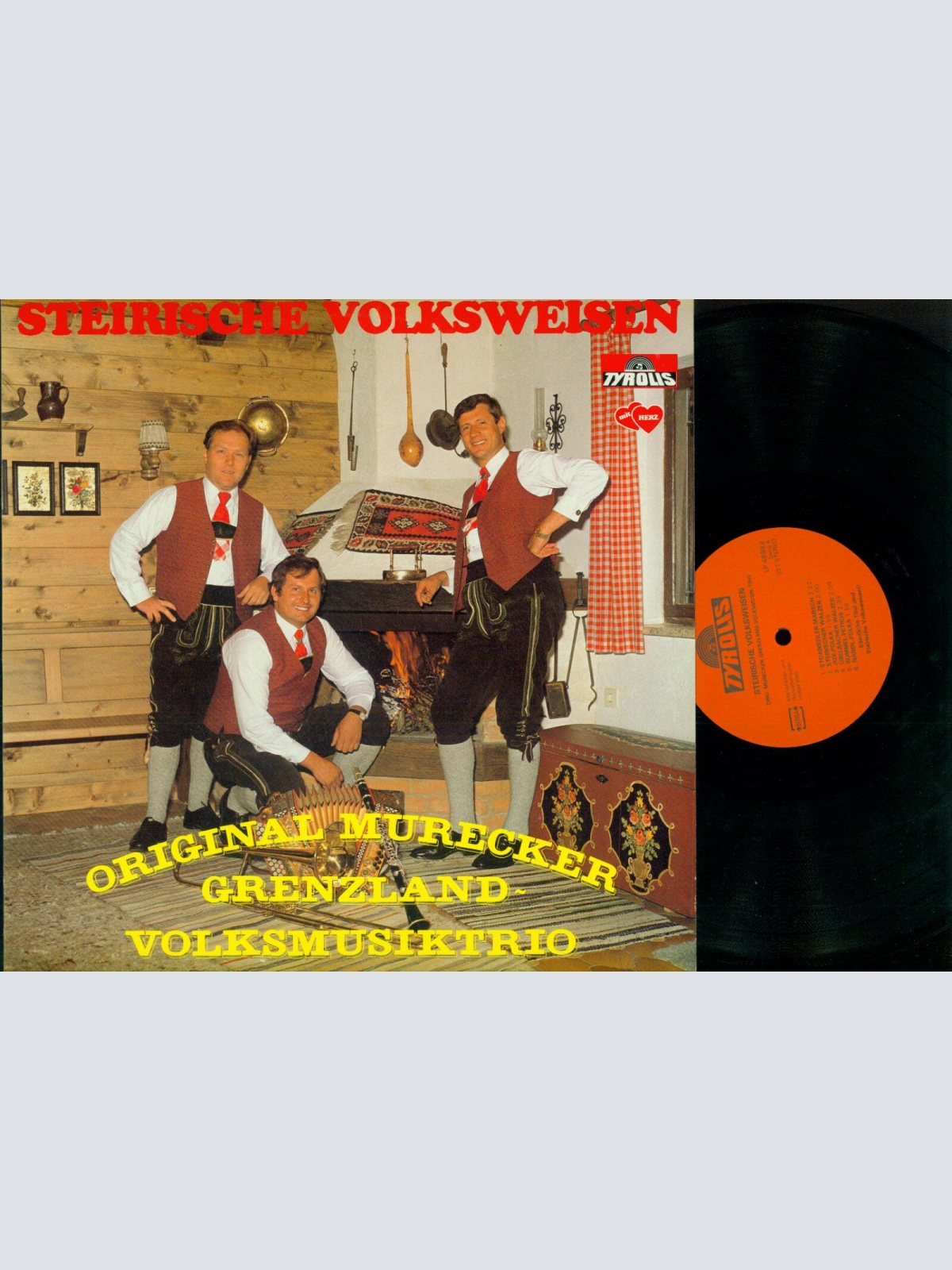 LP--Original Murecker Grenzland Volksmusikanten // Steirische Volksweisen  //NM