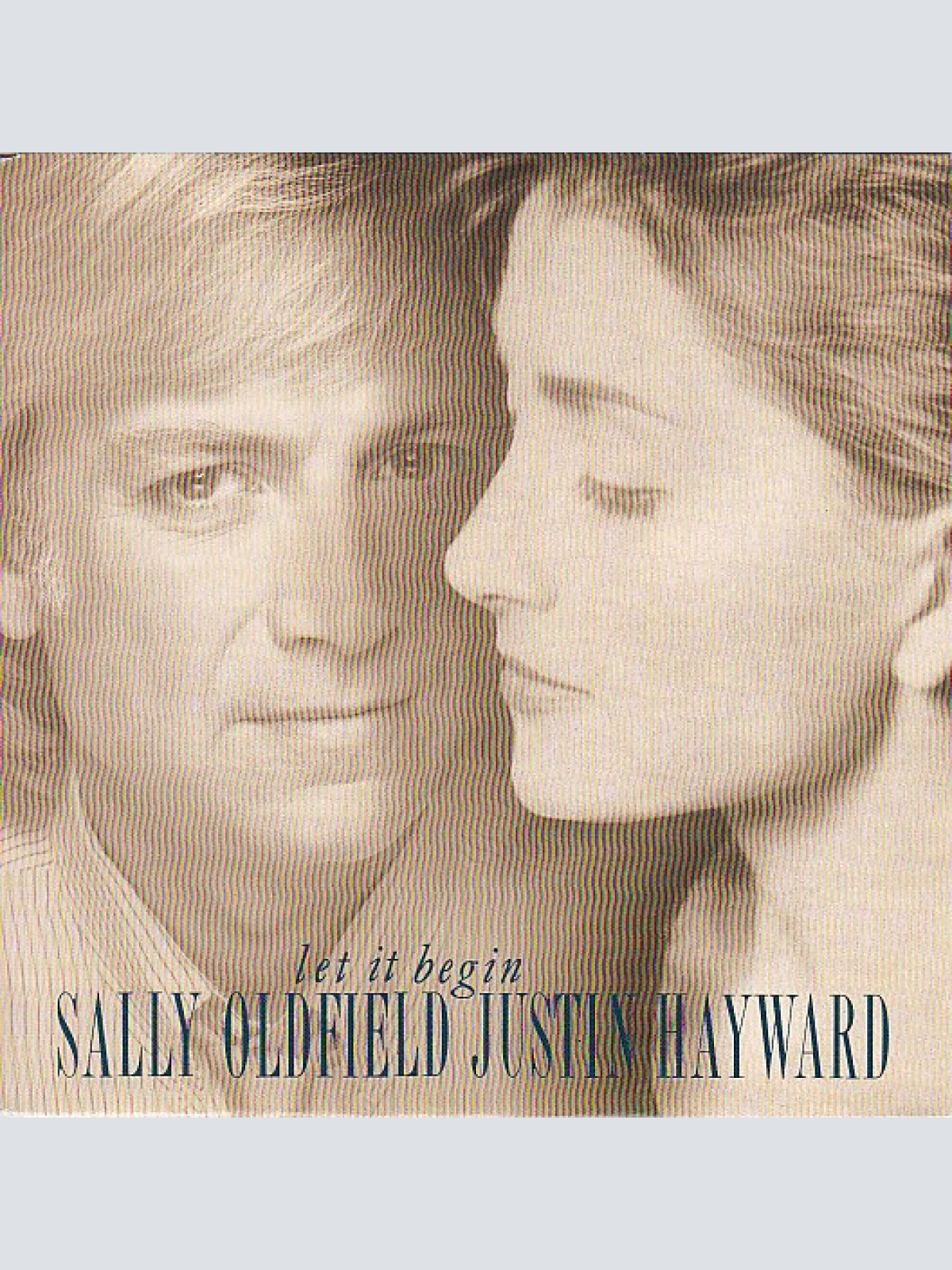 7", Single Sally Oldfield, Justin Hayward - Let It Begin