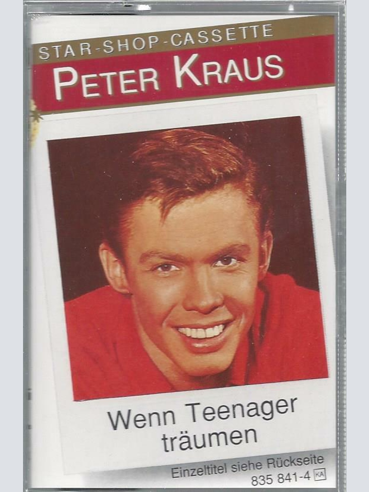 MC--Peter Kraus --wenn Teenager Träumen / Star Shop