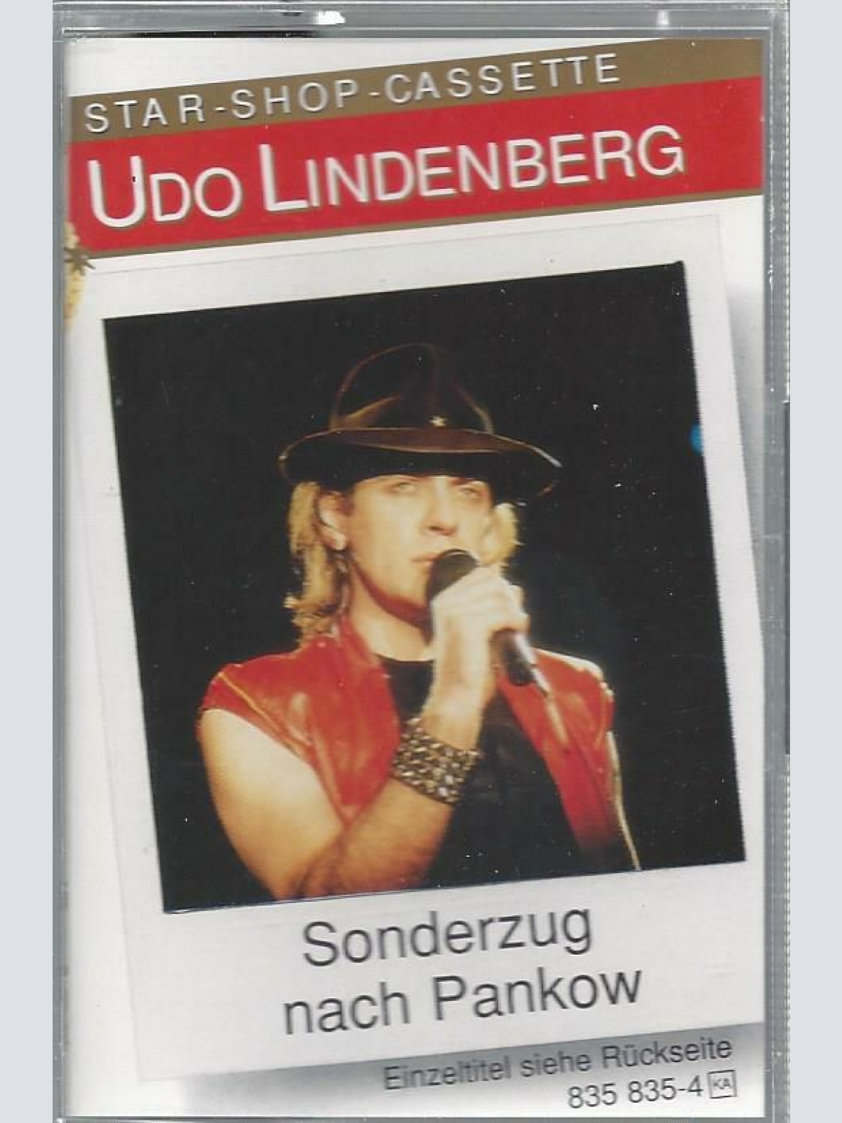 MC--Udo Lindnberg --Sonderzug nach Pankow-- Star Shop