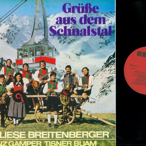 LP--Annelise Breitenberger Tisner Buam --Grüße aus dem Schnalstal