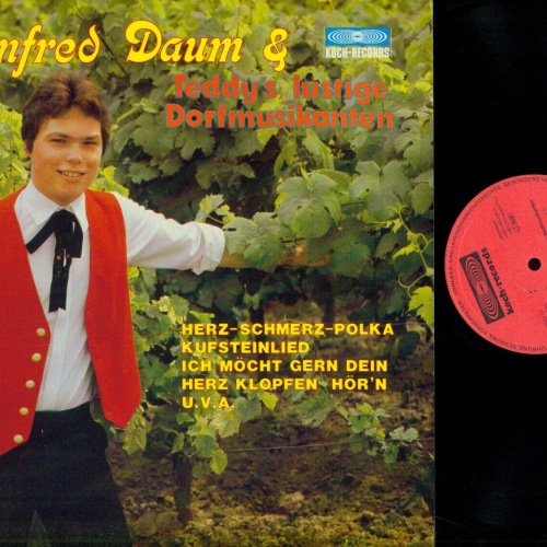 LP-- Manfred Daum & Teddy's lustige Dorfmusikanten   // NM