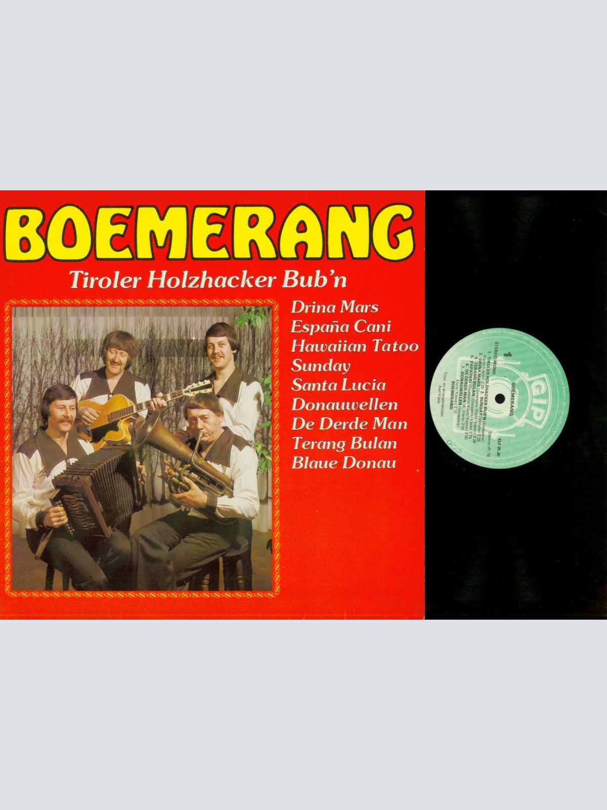 LP--- Boemerang – Boemerang-Tiroler Holzhacker Bubn  // NM