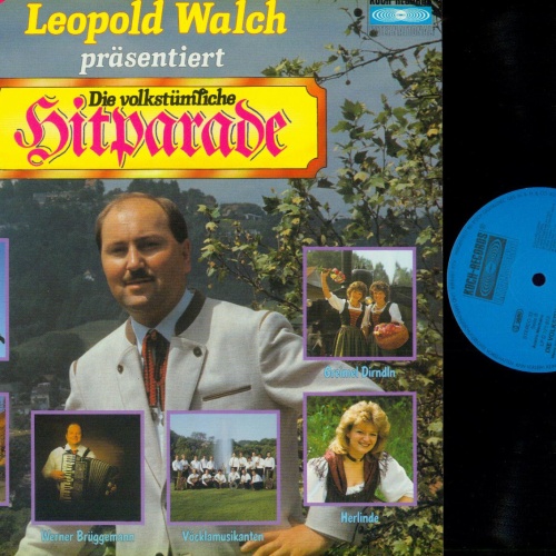 LP--Leopold Walch --   Die Volkstümliche Hitparade 2  -Filzmoser Buam- /NM