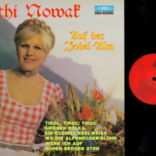 LP--Käthi Nowak – Auf Der Jodel-Alm   /NM