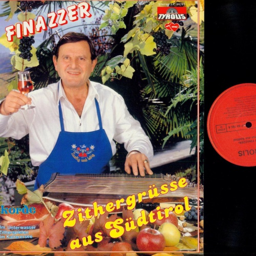LP-- Egon Finazzer -- Zithergrüsse aus Südtirol  /NM