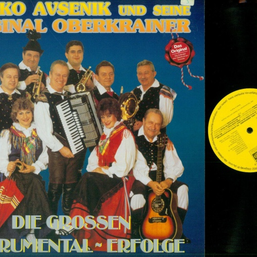 LP--Slavko Avsenik  & Original Oberkrainer - Die grossen Instrumental-Erfolge/NM