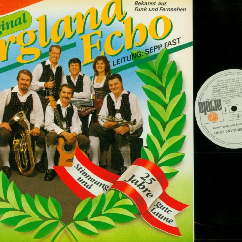 LP--Berglandecho – 25 Jahre Stimmung Und Gute Laune/NM