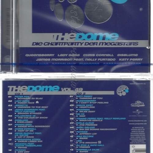 CD--NM-SEALED-VARIOUS -2009- - DOPPEL-CD -- THE DOME VOL.49