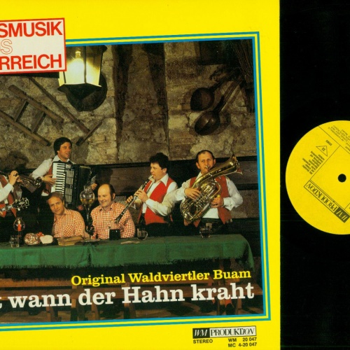 LP--Original Waldviertler Buam--   Erst wann der Hahn kraht  / NM