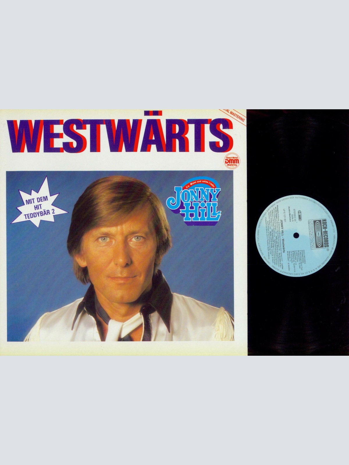 LP--Jonny Hill – Westwärts    / NM