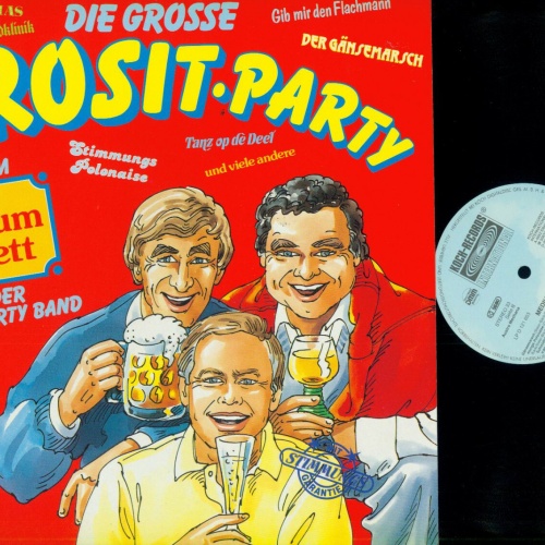 LP--Die Grosse Prosit-Party (Mit Dem Medium Terzett     / NM