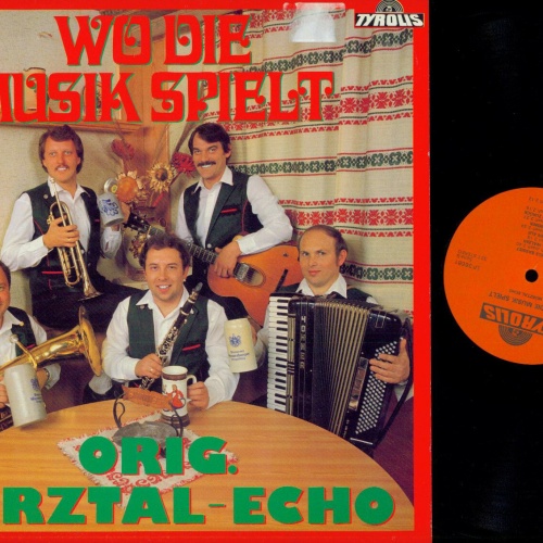 LP--Orig. Mürztal-Echo --  Wo die Musik erklingt     / NM